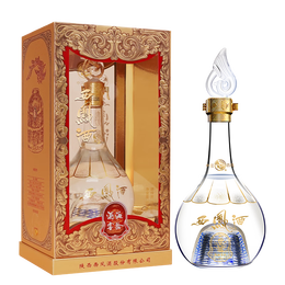 西凤酒 酒海窖龄 匠酿 52度500ml 单瓶礼盒装 凤香型白酒  年货送礼