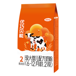 完达山（wondersun）完达山奶粉优巧贝能婴幼儿配方奶粉全新优巧贝能新国标奶粉 2段X2袋（无礼品）