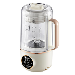 美的（Midea）豆浆机全自动免煮1.2L容量1-4人食 轻音破壁 2-12H预约一键自清洗家用多功能破壁机料理机FB80E71