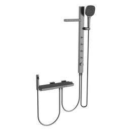 大件超?。篩ING Bathroom Products 鷹衛(wèi)浴 鋼琴鍵大置物平臺花灑套裝