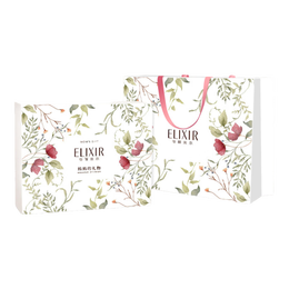 怡丽丝尔（ELIXIR）蕴能凝时黑金抗皱水乳护肤品套装紧致滋润补水送妈妈生日礼物礼盒