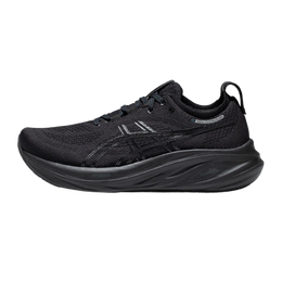亚瑟士ASICS跑步鞋男鞋宽楦缓震透气运动鞋回弹跑鞋 GEL-NIMBUS 26 (2E) 黑色/黑色 39