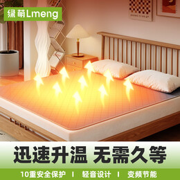 LMENG 綠萌雙人安全速熱自動(dòng)斷電水循環(huán)水暖毯 1.2*1.8米加厚毯