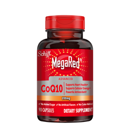 MegaRed脉拓辅酶q10胶囊美国原装进口护心脏脑血管coq10高含量200mg90粒