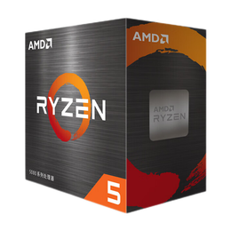 AMD 锐龙R5/R7 CPU处理器台式机电脑核显游戏办公5800X3D全新 5600 5700X 7500 9800X3D散片盒装 CPU R5 5600 6核12线程 散片