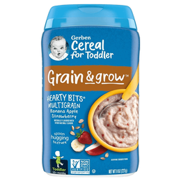 嘉宝（Gerber）辅食 香蕉苹果草莓谷物米粉 四段（12个月以上）227g原装进口