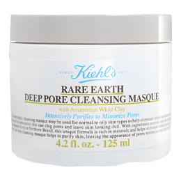科颜氏（Kiehl's）亚马逊白泥面膜125ml祛痘控油去角质