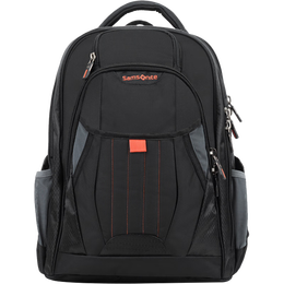 Samsonite 新秀麗 雙肩包商務(wù)電腦包多功能男士背包差旅大容量運動透氣書包\36B 黑色