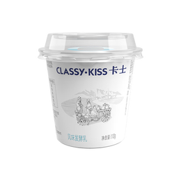 卡士CLASSY·KISS 100g风味发酵乳 牛油果味100g*9杯+原味100g*9杯