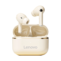 聯(lián)想 Lenovo 藍(lán)牙耳機(jī)半入耳式藍(lán)牙5.4音樂游戲運(yùn)動無線耳機(jī)適用蘋果華為小米手機(jī)EA230月巖白