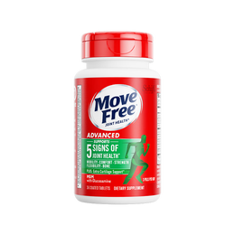 Move Free益节 氨糖软骨素钙片 绿瓶 36粒 维骨力 成人中老年 美国进口