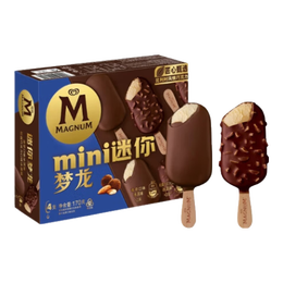 夢龍 MAGNUM 和路雪迷你夢龍香草+松露口味冰淇淋 42g*2+43g*2