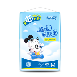 BoBDoG 巴布豆 超柔親膚系列 紙尿褲 L52片 小波浪款