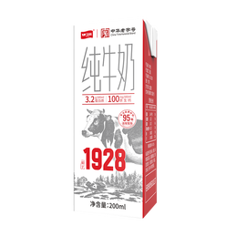 卫岗1928全脂纯牛奶200ml*20盒装/中华老字号