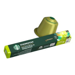 星巴克（Starbucks） Nespresso胶囊咖啡 意式浓缩美式黑咖啡胶囊兼容Nes咖啡机 危地马拉（10粒） 25年5月