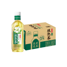 伊利伊刻活泉现泡茶茉莉花茶饮料 0糖0卡 455ml*15瓶/整箱 陈都灵同款