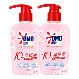 奥妙【新升级去除HPV】内衣内裤洗衣液樱花300g*2 去血渍99.9%除菌