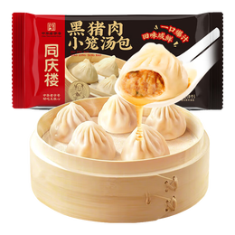 同庆楼糯米猪肉烧麦包子袋装腊味家庭装面点早茶点心儿童早餐加热即食 薄皮菌菇包280g【8只】