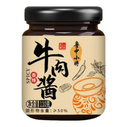 牛肉酱香辣五香拌饭酱牛肉酱即食五香牛肉拌面酱料麻辣调味1 五香口味一瓶