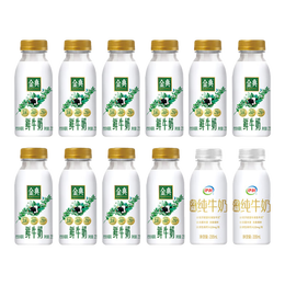 伊利金典鲜牛奶235ml*10瓶+冷藏纯牛奶235ml*2瓶 源头直发 包邮