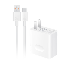 銳央適配華為充電器66W100W120W快充超級閃充原裝type-c數(shù)據(jù)線mate60/70p40pro榮耀安卓套裝X5充電線頭 66W超級快充頭+1米6A快充線