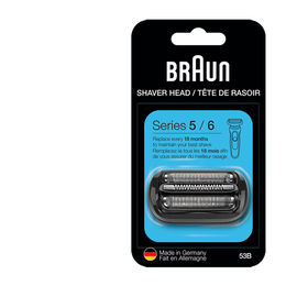 BRAUN 博朗 53B 電動剃須刀刀頭 黑色