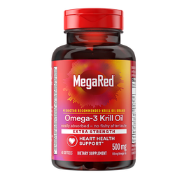 旭福 MegaRed脈拓南極磷蝦油500mg軟膠囊*40粒