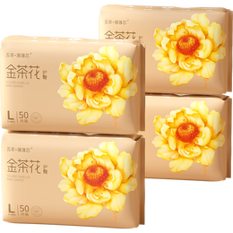 FIVERAMS 五羊 薄薄芯紙尿褲L200片(9-14kg)嬰兒尿不濕超薄透氣瞬吸干爽