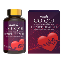 IHEERBO 美国进口辅酶Q10软胶囊90粒/瓶 成人中老年心脏辅酶水溶性还原型