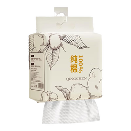 全棉加厚洗脸巾挂式抽取洗脸巾纯棉母婴可用一次性棉柔巾干湿两用 厚款 100抽 100%棉 1提【送挂钩】母婴可用