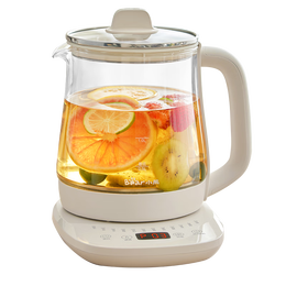 小熊（Bear）养生壶 煮茶壶 恒温水壶 保温烧水一体电热水壶花茶壶 316L不锈钢 1.5L大容量 YSH-J15H8