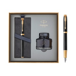 PARKER 派克 鋼筆禮盒 簽字筆 商務送禮 男女生日禮物 學生練字 IM黑森林墨水筆+墨水禮盒