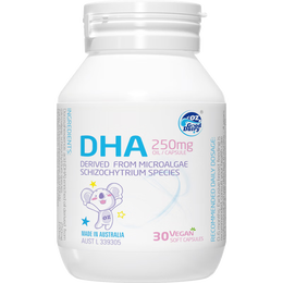 OZ Good Dairy澳乐乳 DHA婴幼儿海藻油胶囊 DHA儿童宝宝藻油软胶囊 30粒装 DHA婴幼儿儿童藻油 30粒（1瓶）