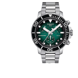 TISSOT 天梭 海星系列 45.5毫米石英腕表 T120.417.11.091.01
