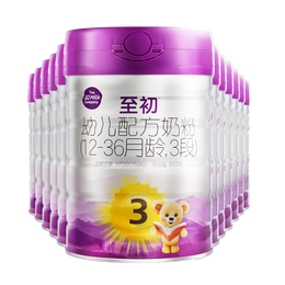 A2至初3段奶粉 幼儿配方奶粉 12-36月龄 新西兰进口 850g/罐 新国标 12罐
