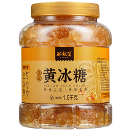 谷耘滇（GU YUN DIAN）云南老冰糖小粒黄冰糖优级手工正宗多晶冰糖块3斤瓶装煲汤炖甜品