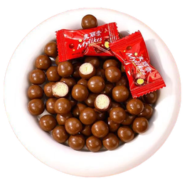 年货爆款麦丽素巧克力糖果散装儿童零食工厂批发喜庆特产必备食品 麦丽素50颗