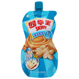 SKIPPY 四季寶 柔滑花生醬 290g 擠壓裝
