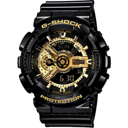 CASIO 卡西歐 G-SHOCK系列 51.2毫米石英腕表 GA-110GB-1A