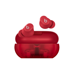 beats  Jennie同款 Beats Solo Buds  真无线耳机 蓝牙耳机 兼容苹果安卓系统 - 晶透红