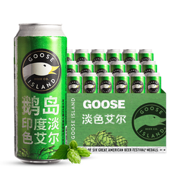 GOOSE ISLAND 鵝島 精釀啤酒 IPA 印度淡色艾爾 500ml*18支聽裝