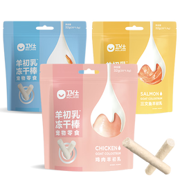 NOURSE 衛(wèi)仕 寵物零食 羊初乳雞肉凍干棒(20小包60條）