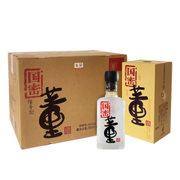 董酒 國密 董香型 白酒 46度 500ml*6瓶 整箱裝