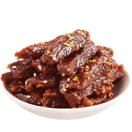江志忠香辣牛肉38g*4袋香辣味蜀香冷吃牛肉 四川特产休闲零食洪雅老字号