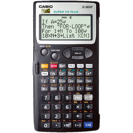 CASIO 卡西歐 FX-5800P 工程測量函數(shù)計(jì)算器 黑色