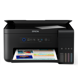爱普生（EPSON）彩色照片打印机家用打印机墨仓式喷墨一体机手机无线远程 L3253 黑色款 官方标配：内含原装墨水一套