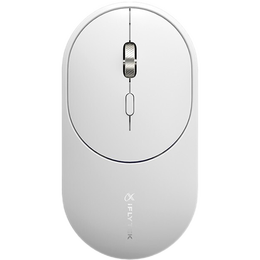 iFLYTEK 科大訊飛 Lite 2.4G藍(lán)牙 雙模無(wú)線鼠標(biāo) 1600DPI 白色