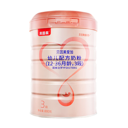 BEINGMATE 貝因美 愛加 嬰兒配方奶粉 3段 800g*6罐