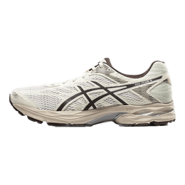 亚瑟士ASICS男鞋网面跑步鞋缓震跑鞋透气舒适运动鞋 GEL-FLUX 4  白色/棕色 42