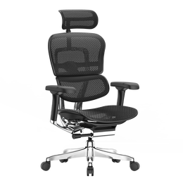 20點(diǎn)開(kāi)始：Ergonor 保友辦公家具 金豪E 2代 人體工學(xué)電腦椅 黑色 Q4.0版